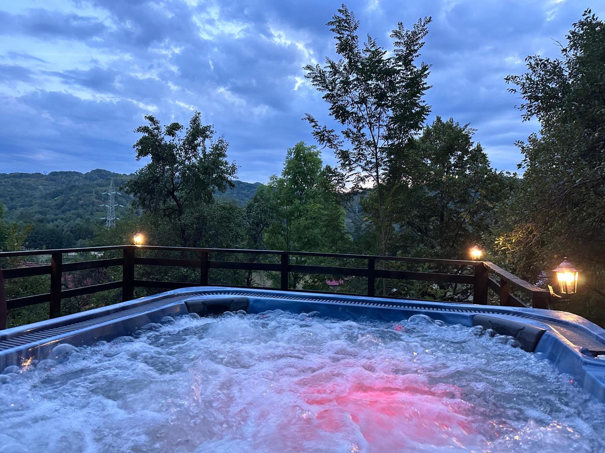 Căpăţîneni-Ungureni Casa Lupilor Transfagarasanヴィラ エクステリア 写真